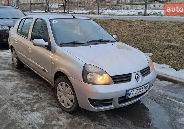 Сірий Рено Кліо, об'ємом двигуна 1.4 л та пробігом 148 тис. км за 3300 $, фото 1 на Automoto.ua