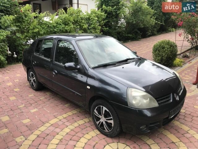 Серый Рено Клио, объемом двигателя 1.4 л и пробегом 187 тыс. км за 3200 $, фото 1 на Automoto.ua