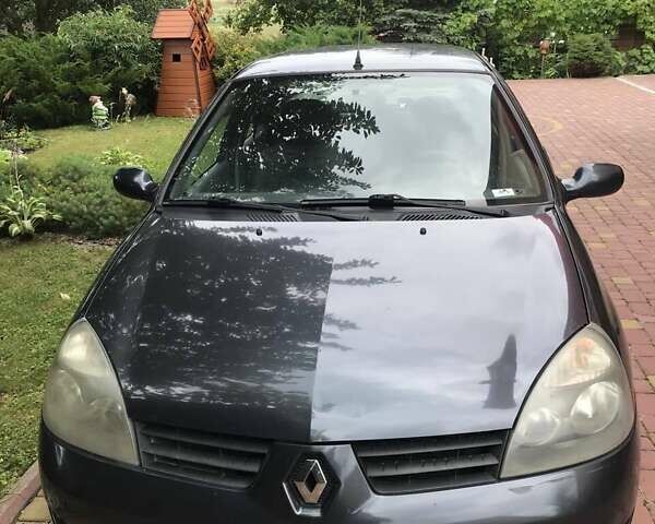 Серый Рено Клио, объемом двигателя 1.4 л и пробегом 187 тыс. км за 3500 $, фото 1 на Automoto.ua
