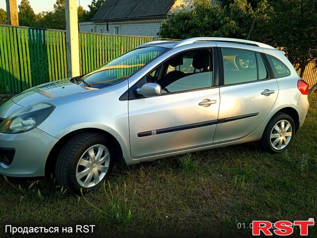 Сірий Рено Кліо, об'ємом двигуна 1.1 л та пробігом 190 тис. км за 4300 $, фото 1 на Automoto.ua