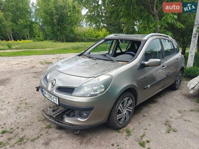 Серый Рено Клио, объемом двигателя 1.46 л и пробегом 200 тыс. км за 1350 $, фото 1 на Automoto.ua