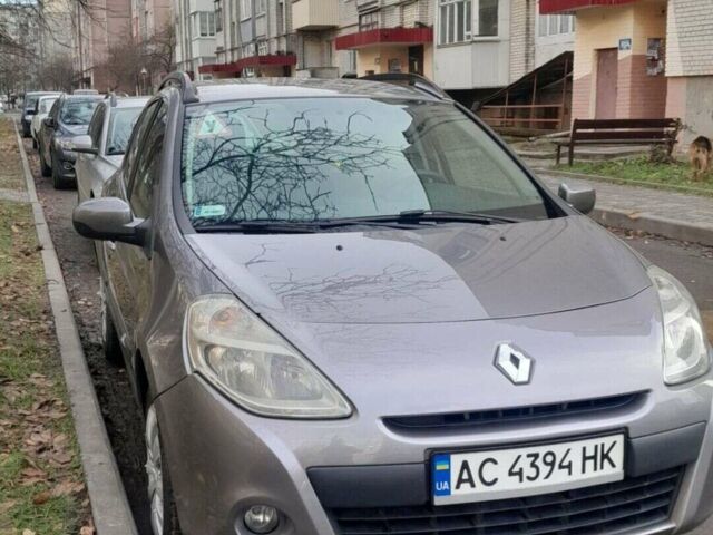Сірий Рено Кліо, об'ємом двигуна 1.5 л та пробігом 210 тис. км за 5300 $, фото 1 на Automoto.ua