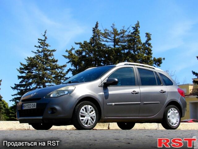 Серый Рено Клио, объемом двигателя 1.5 л и пробегом 208 тыс. км за 5400 $, фото 1 на Automoto.ua