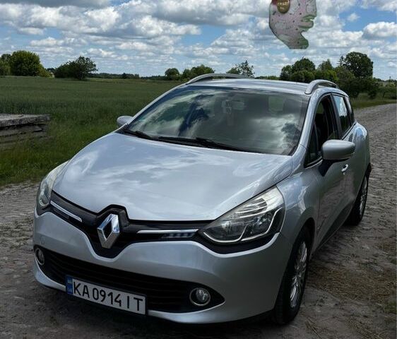 Сірий Рено Кліо, об'ємом двигуна 1.5 л та пробігом 167 тис. км за 7550 $, фото 1 на Automoto.ua