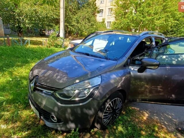 Серый Рено Клио, объемом двигателя 1.5 л и пробегом 330 тыс. км за 8200 $, фото 1 на Automoto.ua