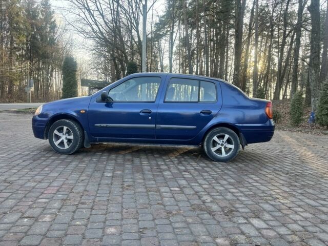 Синий Рено Клио, объемом двигателя 1.4 л и пробегом 273 тыс. км за 2500 $, фото 1 на Automoto.ua