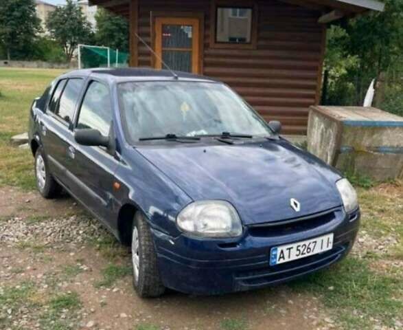 Синій Рено Кліо, об'ємом двигуна 1.4 л та пробігом 240 тис. км за 1888 $, фото 1 на Automoto.ua