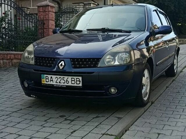 Синий Рено Клио, объемом двигателя 1.39 л и пробегом 428 тыс. км за 2500 $, фото 1 на Automoto.ua