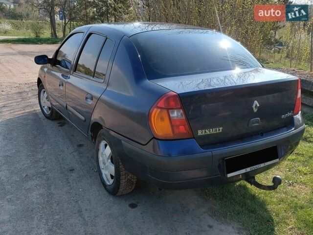 Синий Рено Клио, объемом двигателя 1.4 л и пробегом 300 тыс. км за 2100 $, фото 1 на Automoto.ua