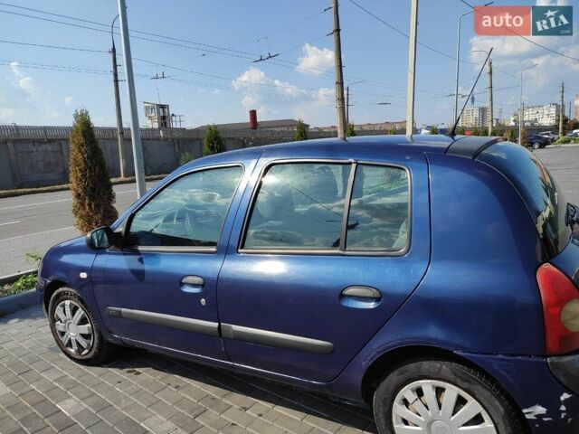 Синий Рено Клио, объемом двигателя 1.5 л и пробегом 248 тыс. км за 3500 $, фото 1 на Automoto.ua
