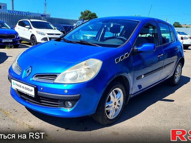 Синій Рено Кліо, об'ємом двигуна 1.4 л та пробігом 235 тис. км за 3400 $, фото 1 на Automoto.ua