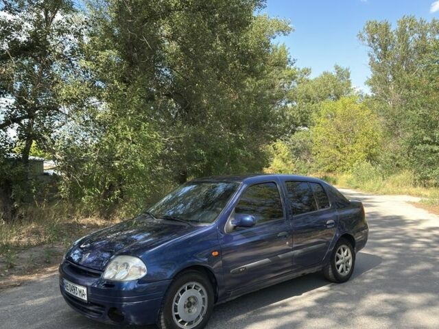 Синий Рено Клио, объемом двигателя 1.4 л и пробегом 286 тыс. км за 2500 $, фото 1 на Automoto.ua