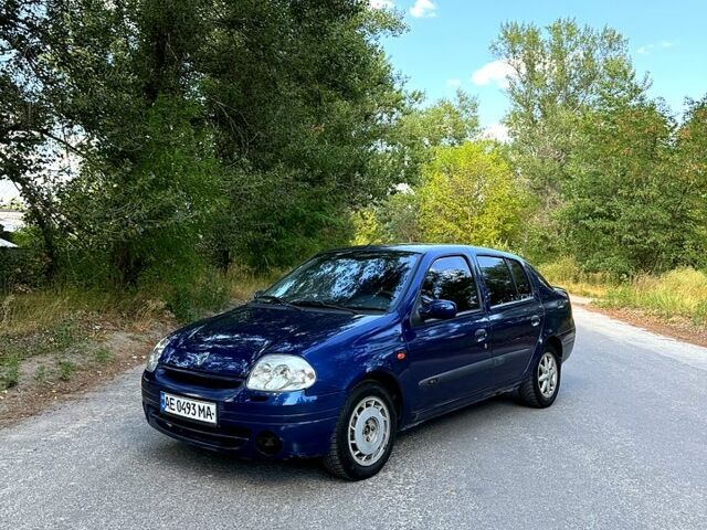 Синий Рено Клио, объемом двигателя 1.4 л и пробегом 286 тыс. км за 2500 $, фото 1 на Automoto.ua