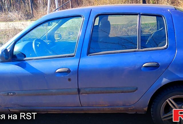 Синий Рено Клио, объемом двигателя 1.4 л и пробегом 0 тыс. км за 3500 $, фото 1 на Automoto.ua
