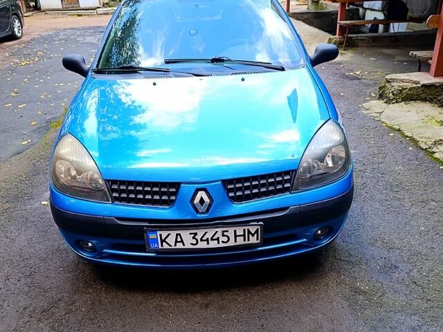 Синій Рено Кліо, об'ємом двигуна 1.4 л та пробігом 32 тис. км за 3400 $, фото 1 на Automoto.ua