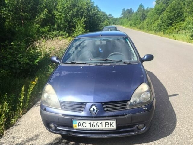 Синий Рено Клио, объемом двигателя 1.4 л и пробегом 280 тыс. км за 1699 $, фото 1 на Automoto.ua
