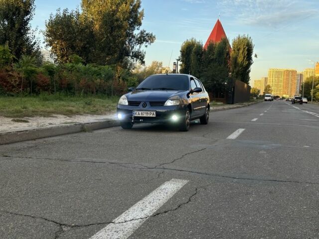 Синий Рено Клио, объемом двигателя 1.4 л и пробегом 2 тыс. км за 3500 $, фото 1 на Automoto.ua