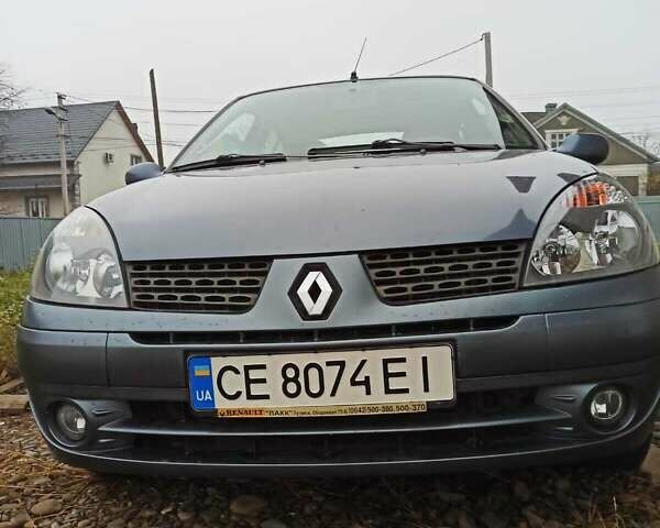 Синий Рено Клио, объемом двигателя 1.4 л и пробегом 177 тыс. км за 2999 $, фото 1 на Automoto.ua