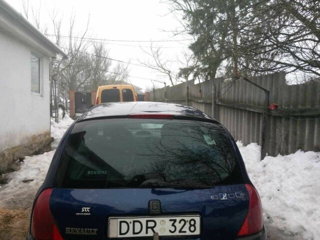 Синій Рено Кліо, об'ємом двигуна 1.2 л та пробігом 353 тис. км за 750 $, фото 1 на Automoto.ua