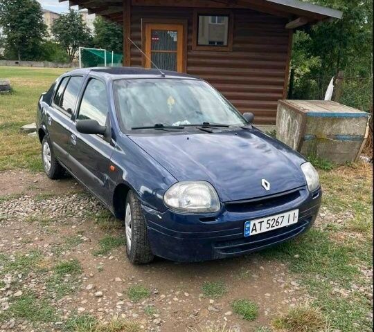 Синій Рено Кліо, об'ємом двигуна 0 л та пробігом 250 тис. км за 1800 $, фото 1 на Automoto.ua