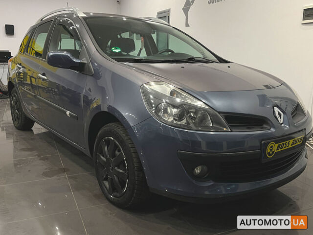 Синий Рено Клио, объемом двигателя 1.2 л и пробегом 194 тыс. км за 5300 $, фото 1 на Automoto.ua
