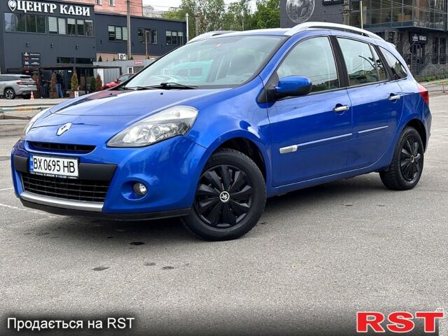 Синий Рено Клио, объемом двигателя 1.1 л и пробегом 200 тыс. км за 3799 $, фото 1 на Automoto.ua