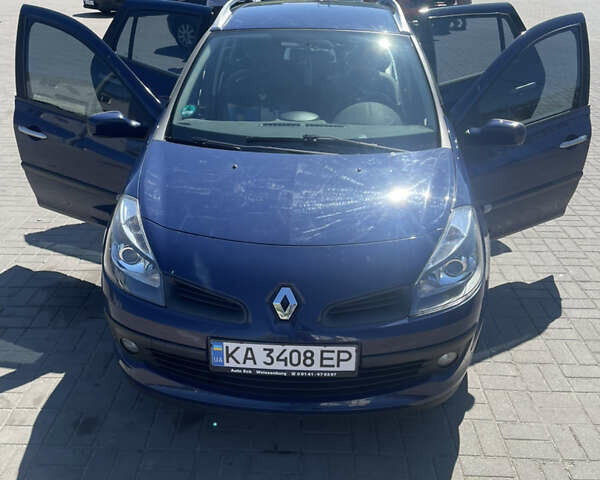 Синий Рено Клио, объемом двигателя 1.15 л и пробегом 190 тыс. км за 5000 $, фото 1 на Automoto.ua