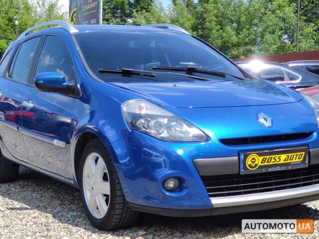 Синий Рено Клио, объемом двигателя 1.5 л и пробегом 305 тыс. км за 5850 $, фото 1 на Automoto.ua