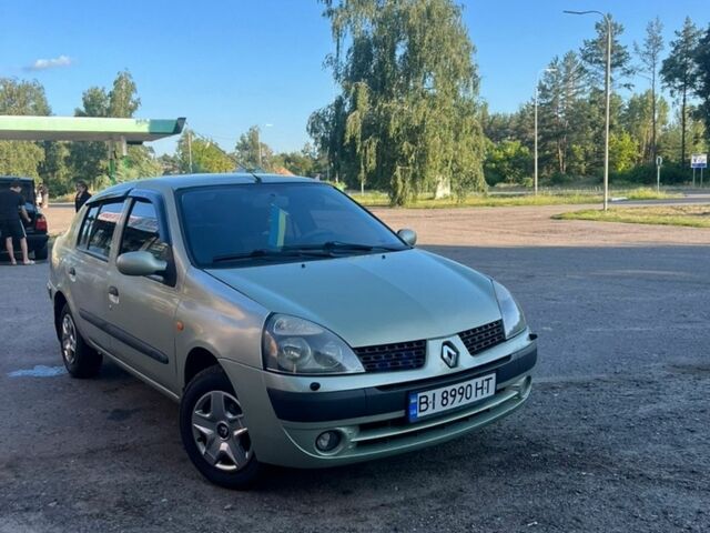 Зелений Рено Кліо, об'ємом двигуна 1.4 л та пробігом 348 тис. км за 2750 $, фото 1 на Automoto.ua