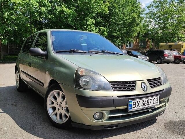 Зелений Рено Кліо, об'ємом двигуна 1.39 л та пробігом 172 тис. км за 4000 $, фото 1 на Automoto.ua