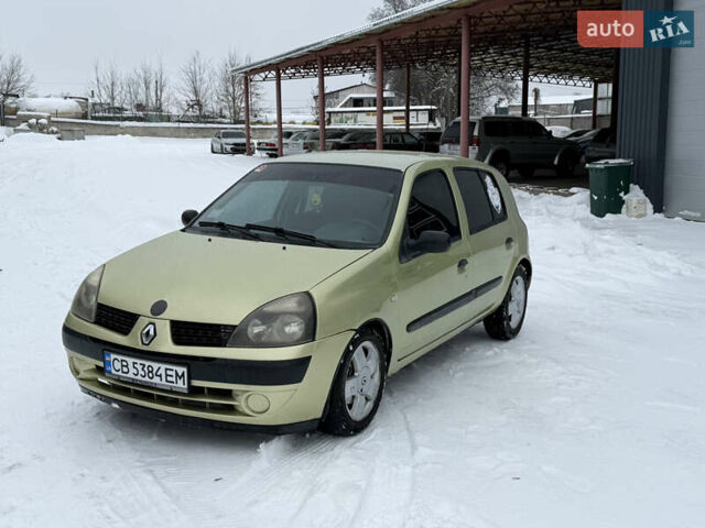 Зелений Рено Кліо, об'ємом двигуна 1.4 л та пробігом 128 тис. км за 3250 $, фото 1 на Automoto.ua