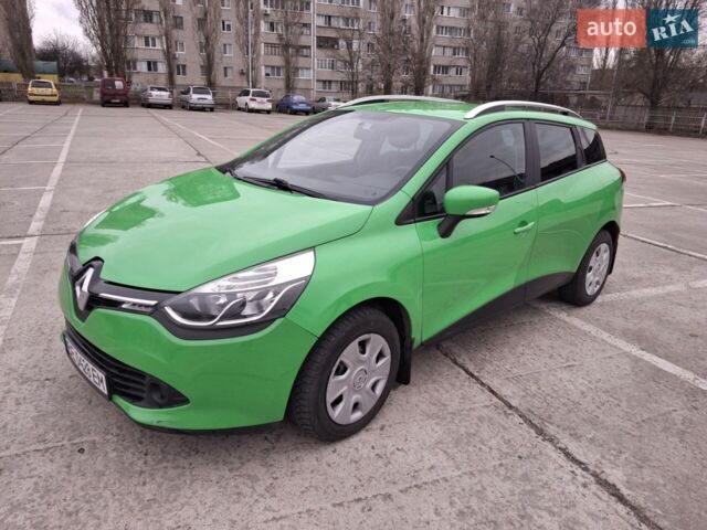 Зеленый Рено Клио, объемом двигателя 1.5 л и пробегом 257 тыс. км за 6300 $, фото 1 на Automoto.ua