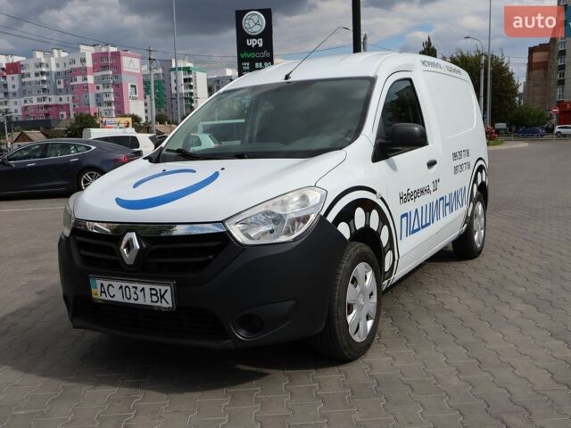 Белый Рено Dokker, объемом двигателя 1.46 л и пробегом 247 тыс. км за 5985 $, фото 1 на Automoto.ua