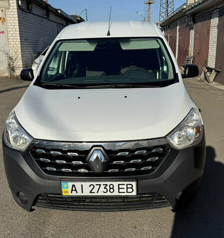 Белый Рено Dokker, объемом двигателя 1.46 л и пробегом 232 тыс. км за 8500 $, фото 1 на Automoto.ua