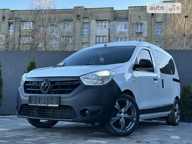 Білий Рено Dokker, об'ємом двигуна 1.46 л та пробігом 230 тис. км за 7990 $, фото 1 на Automoto.ua