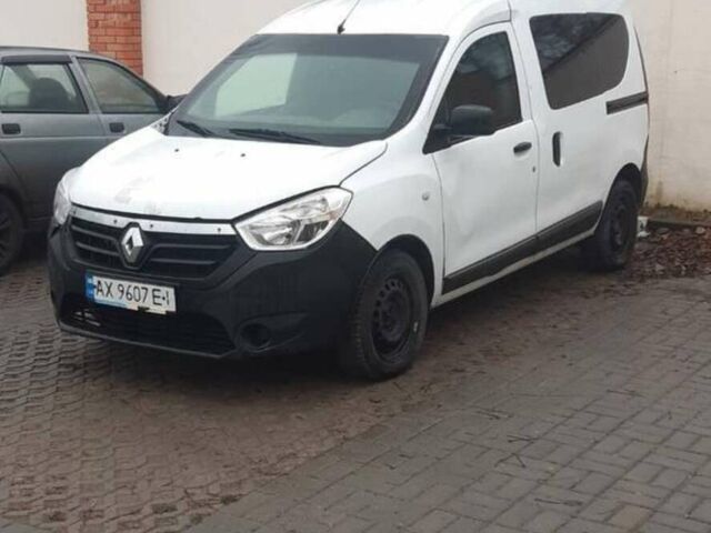 Білий Рено Dokker, об'ємом двигуна 1.46 л та пробігом 218 тис. км за 7500 $, фото 1 на Automoto.ua