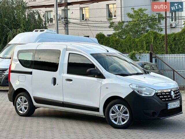 Белый Рено Dokker, объемом двигателя 1.5 л и пробегом 197 тыс. км за 8350 $, фото 1 на Automoto.ua