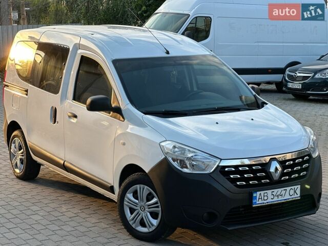 Білий Рено Dokker, об'ємом двигуна 1.5 л та пробігом 197 тис. км за 8599 $, фото 1 на Automoto.ua