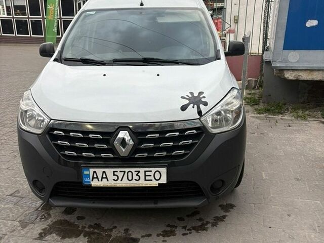 Белый Рено Dokker, объемом двигателя 1.46 л и пробегом 231 тыс. км за 7200 $, фото 1 на Automoto.ua