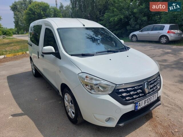 Білий Рено Dokker, об'ємом двигуна 1.46 л та пробігом 217 тис. км за 8950 $, фото 1 на Automoto.ua