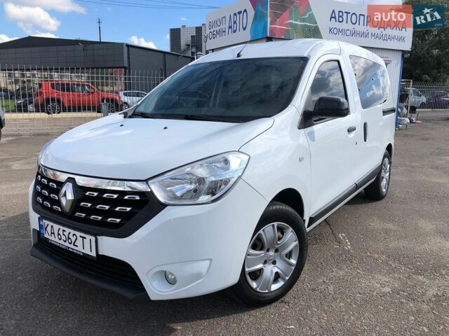 Білий Рено Dokker, об'ємом двигуна 1.5 л та пробігом 168 тис. км за 12500 $, фото 1 на Automoto.ua