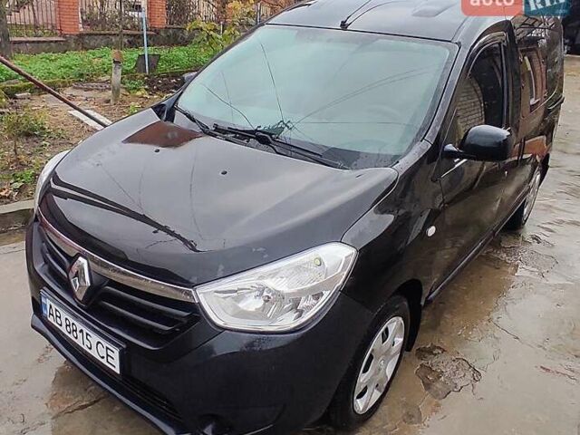 Чорний Рено Dokker, об'ємом двигуна 1.5 л та пробігом 172 тис. км за 8200 $, фото 1 на Automoto.ua