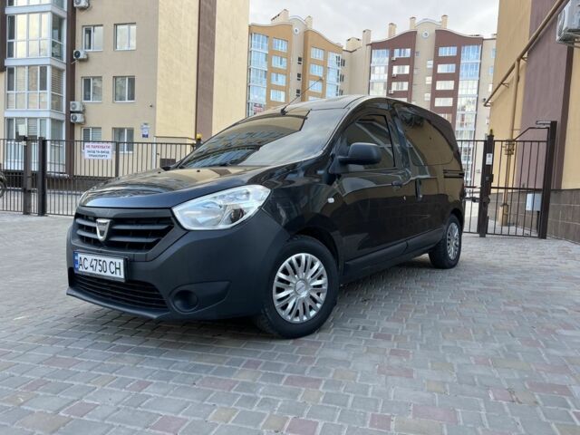 Чорний Рено Dokker, об'ємом двигуна 1.2 л та пробігом 191 тис. км за 6200 $, фото 1 на Automoto.ua