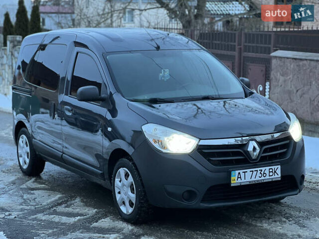 Серый Рено Dokker, объемом двигателя 1.46 л и пробегом 130 тыс. км за 8500 $, фото 1 на Automoto.ua