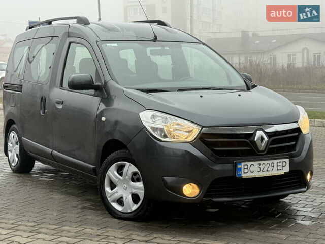 Серый Рено Dokker, объемом двигателя 1.46 л и пробегом 240 тыс. км за 6999 $, фото 1 на Automoto.ua