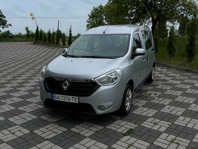 Серый Рено Dokker, объемом двигателя 1.5 л и пробегом 227 тыс. км за 7999 $, фото 1 на Automoto.ua