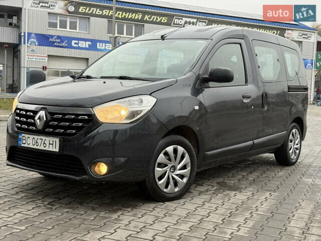 Серый Рено Dokker, объемом двигателя 1.5 л и пробегом 220 тыс. км за 7200 $, фото 1 на Automoto.ua