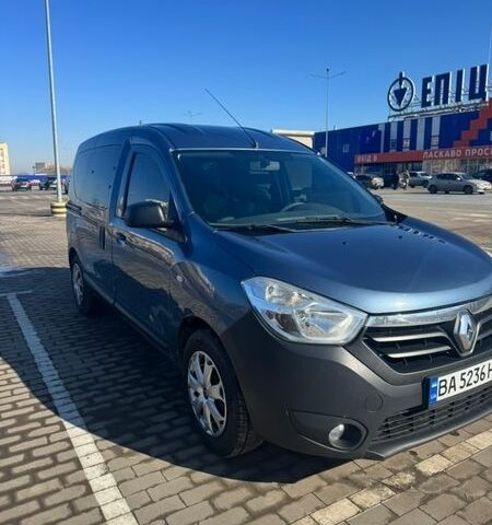 Синий Рено Dokker, объемом двигателя 1.5 л и пробегом 217 тыс. км за 7200 $, фото 1 на Automoto.ua