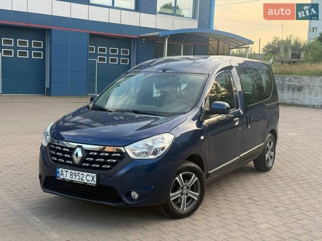 Синий Рено Dokker, объемом двигателя 1.46 л и пробегом 250 тыс. км за 9100 $, фото 1 на Automoto.ua