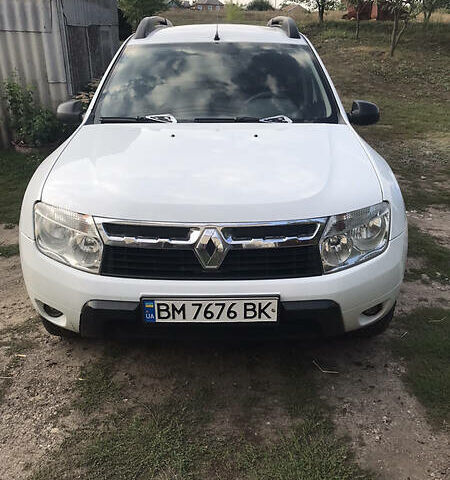 Белый Рено Дастер, объемом двигателя 1.5 л и пробегом 198 тыс. км за 8900 $, фото 1 на Automoto.ua